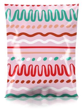 Colorful Abstract 14.5 x 19 Polymailers - Set of 20